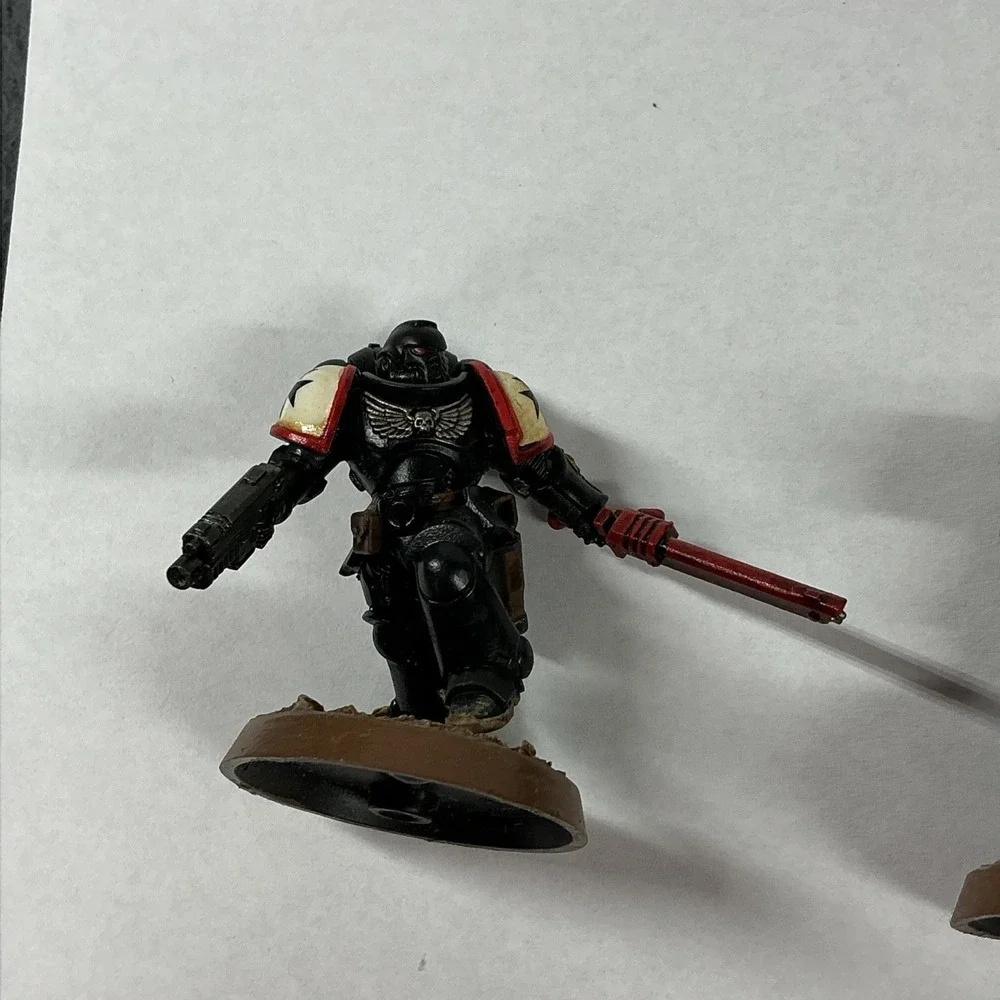 Warhammer 40k Assault Interccessors Space Marine‎ Black Templar Primaris Painted